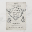 Search for vintage alice in wonderland invitations Elegant