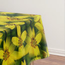 Search for the sunflower tablecloths Floral