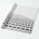 Search for optical illusion wrapping paper Monochrome