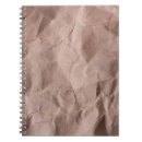 Search for parchment paper notebooks Brown