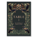 Search for gold wedding table cards Gothic
