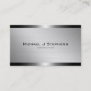 Search for aluminum business cards Simple