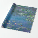 Search for monet wrapping paper Lily