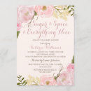 Search for sugar and spice baby shower invitations Modern