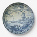 Search for delft blue paper plates Porcelain