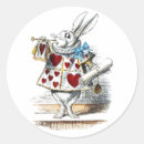 Search for queen of hearts stickers White rabbit