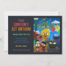 Search for character birthday invitations Big bird