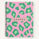 Search for leopard print notebooks Pastel