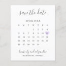 Search for purple save the dates Elegant