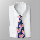 Search for navy blue and pink ties Floral pattern