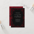 Search for red black save the dates Halloween