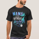 Search for mermaid birthday tshirts Squad