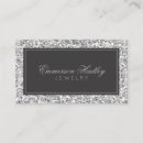 Search for jewelry store business cards Sparkle