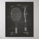 Search for tennis racket art Vintage