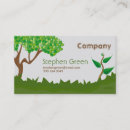 Search for tree service business cards Gardener