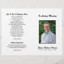 Search for funeral order of service programs Modern