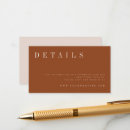 Search for minimalist wedding enclosure cards Boho