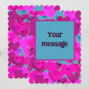 Search for scalloped cards Heart