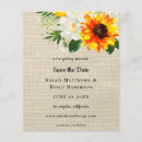 Search for sunflower save the dates Budget