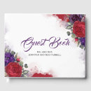 Search for plum wedding guest books Floral