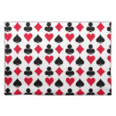 Search for playing cards placemats Pattern