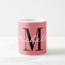 Search for monogrammed mugs script