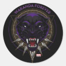 Search for black panther logo stickers Super hero