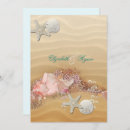 Search for seashell wedding invitations Island