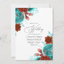 Search for coral wedding invitations Watercolor