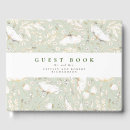 Search for wildflowers wedding guest books Gold