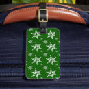 Search for snow white luggage tags Snowflakes