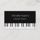 Search for piano player business cards Songwriter