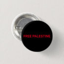 Search for free palestine buttons Black