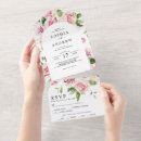Search for coral wedding invitations All in one