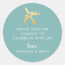 Search for thank you for coming wedding stickers Favor