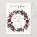 Search for holiday wedding save the dates Botanical