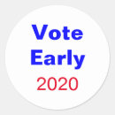 Search for election round stickers 2020