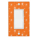 Search for 1950s light switch covers Orange