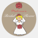 Search for here comes the bride stickers Bridal shower