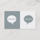 Search for english business cards Translator