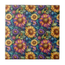 Search for bohemian tiles Sunflower