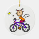 Search for bicycle ornaments Girl