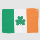 Search for shamrock golf towels Eire