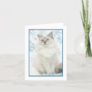 Search for ragdoll cat christmas cards Cute