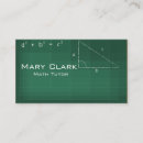 Search for math tutor business cards Geometry