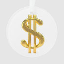 Search for dollar sign ornaments Rich