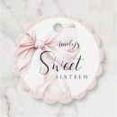Search for sweet 16 favor tags Girly