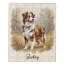 Search for australian shepherd puzzles Aussie