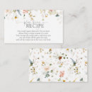 Search for recipe enclosure cards Floral