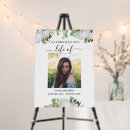 Search for celebration of life welcome signs In loving memory
